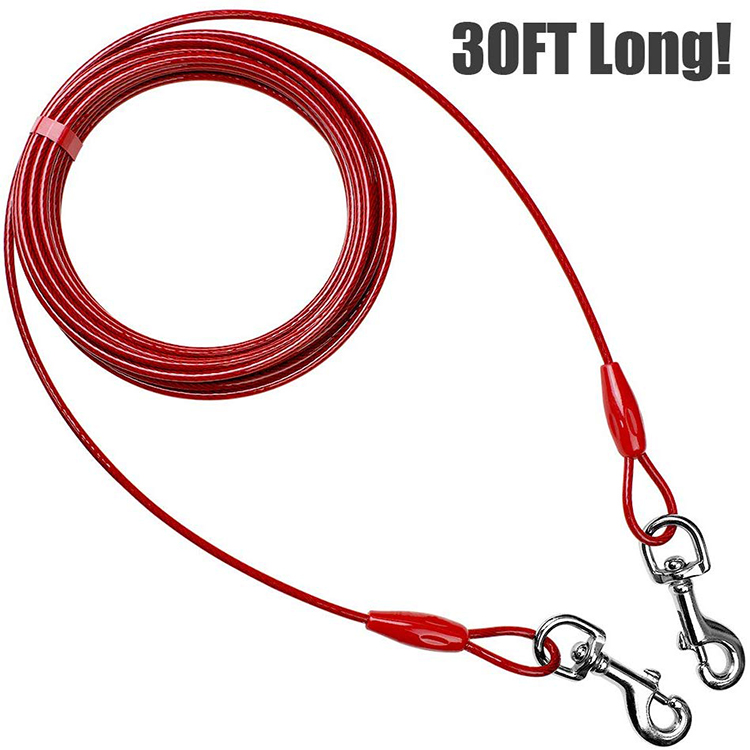 High Quality Custom Designer High Breaking Strength Adjustable Braided Rope Lead