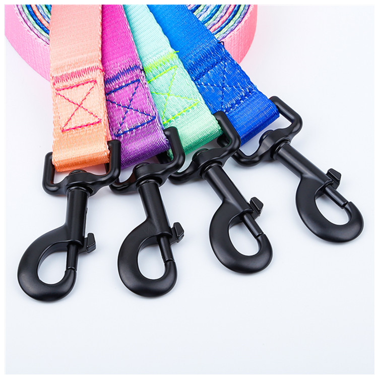  Lined Adjustable Pet Toys Wholesale Fashion Rainbow Rope Lead