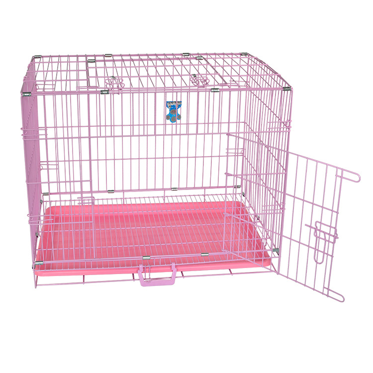 Pink Pet Carrier Pet Crates for Sale Dog Run Cage 