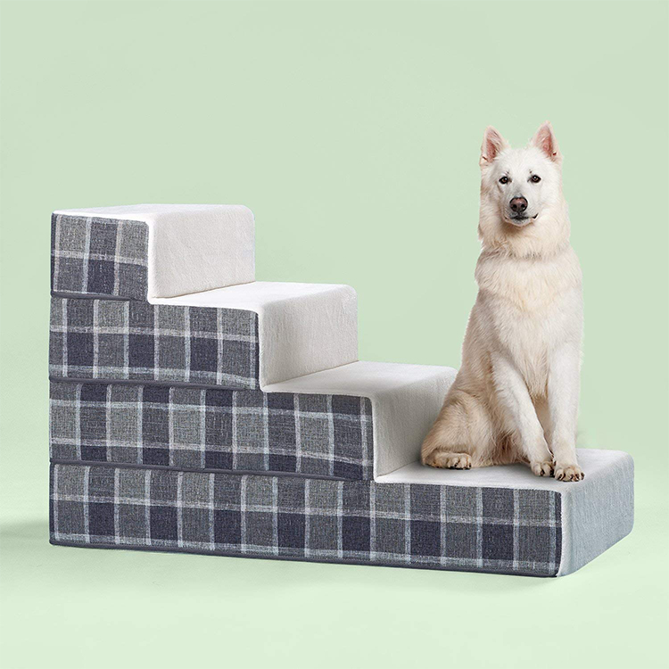 Cozy Pet Stairs Memory Foam Pet Steps Stairs