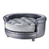 Chesterfield Faux Leather Orthopedic Pet Sofa Bed