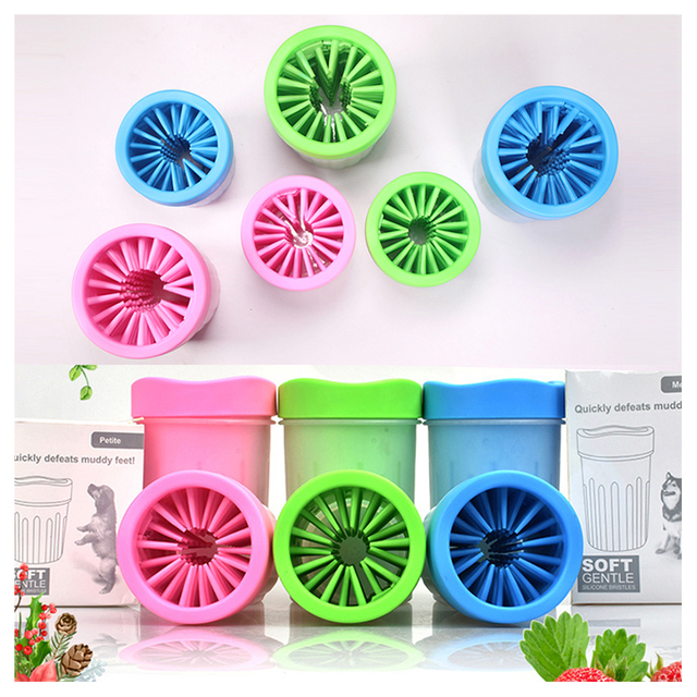 Pet Cat Dog Foot Wash Clean Cup Dog Foot Wash Clean Cup Paw